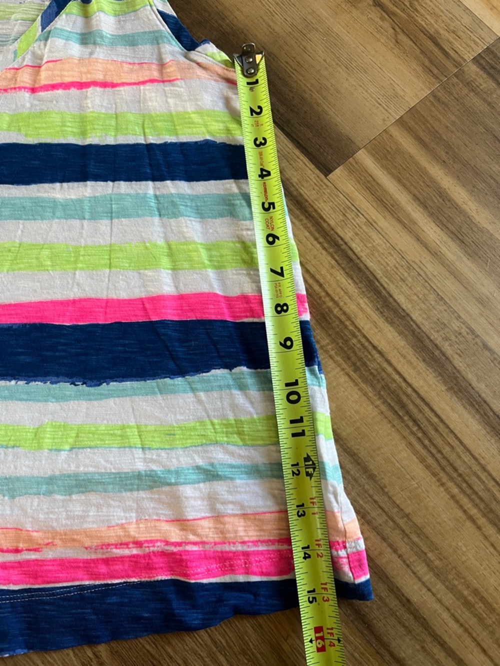 Lilly Pulitzer Jaylynne Tank Top cat's meow stripe size Medium's - Picture 4 of 7